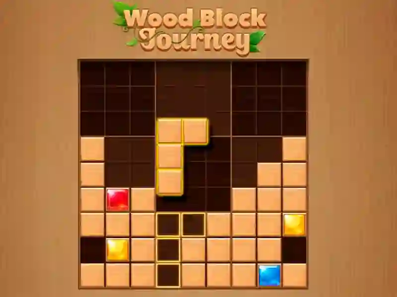 Spel Wood Block Journey aanlyn