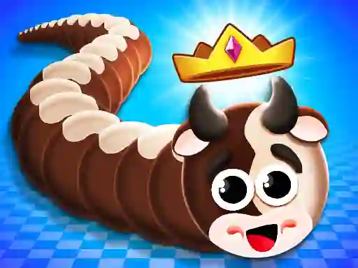 Spel Worms Arena.io aanlyn