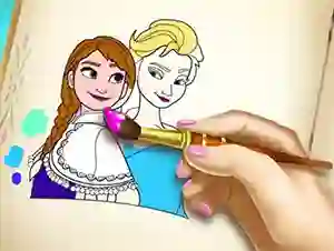 Spel Ice Kingdom Coloring Book aanlyn