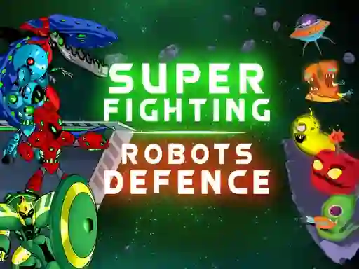 Spel Super Fighting Robots Defense aanlyn