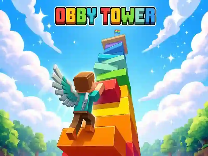 Spel Obby Tower aanlyn