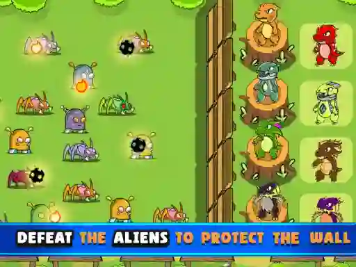 Spel Tower Defense Dragon Merge aanlyn