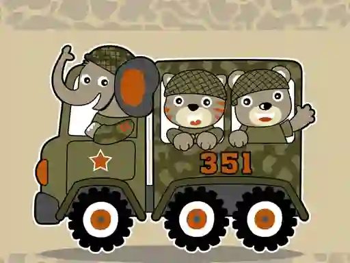 Spel Army Weapon Vehicles Match 3 aanlyn