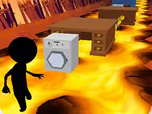 Spel Floor Is Lava Runner aanlyn