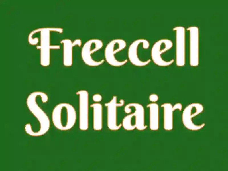 Spel Freecell Solitaire aanlyn