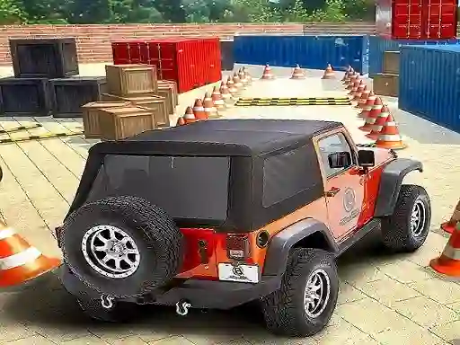 Spel Ultimate Monster Jeep Parking Game aanlyn