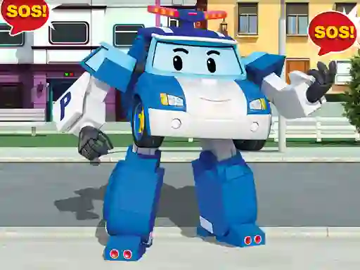 Spel Robot Car Emergency Rescue 3 aanlyn
