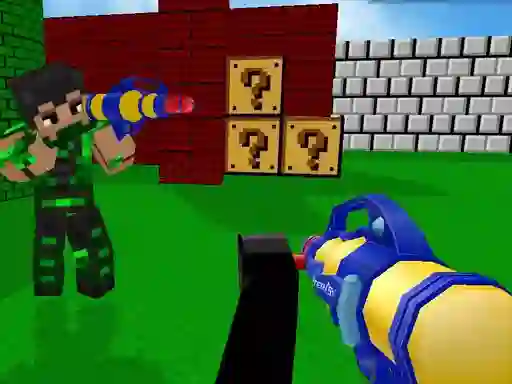 Spel Paintball Gun Pixel 3D 2022 aanlyn