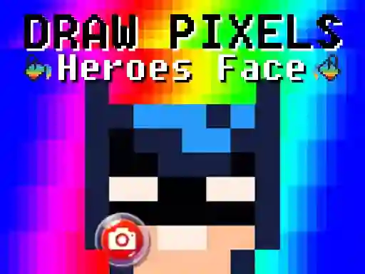 Spel Draw Pixels Heroes Face aanlyn