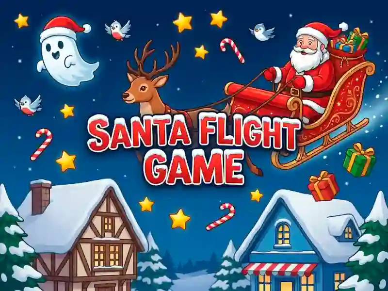 Spel Santa Flight Game aanlyn