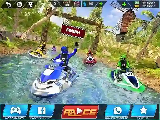 Spel Extreme Power Boat Water Racing aanlyn