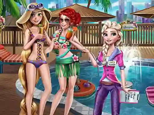 Spel Pool Party aanlyn