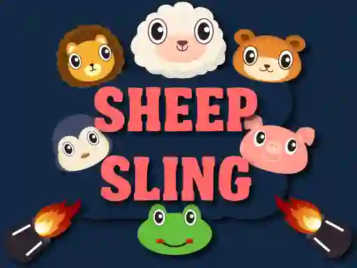 Spel Sheep Sling aanlyn