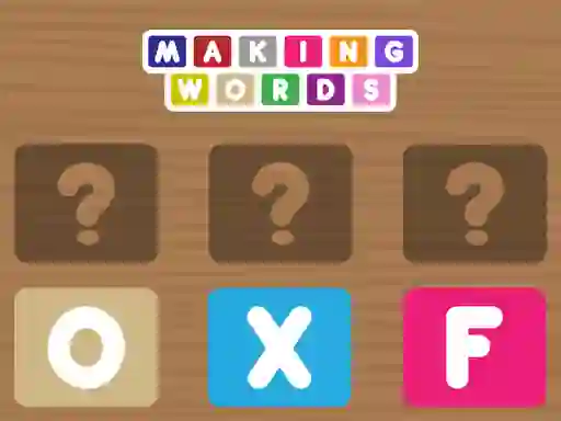 Spel Making Words aanlyn