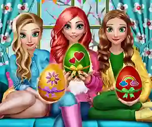 Spel Princesses Easter Fun aanlyn
