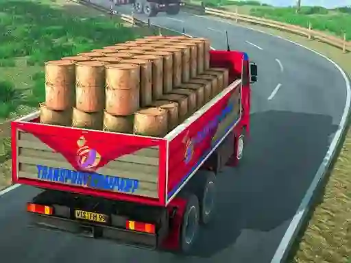 Spel Indian Truck Driver Cargo Duty Delivery aanlyn