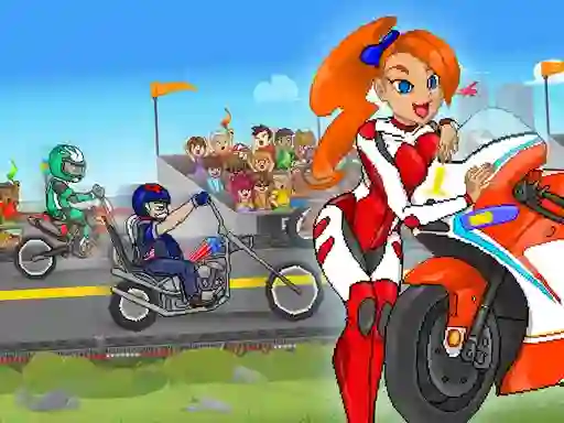 Spel Moto Quest: Bike Racing aanlyn