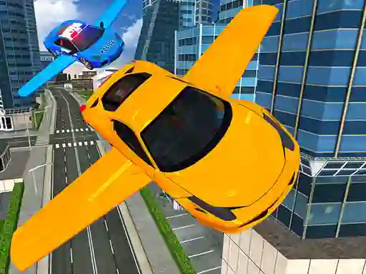 Spel Flying Car Simulator 3D aanlyn