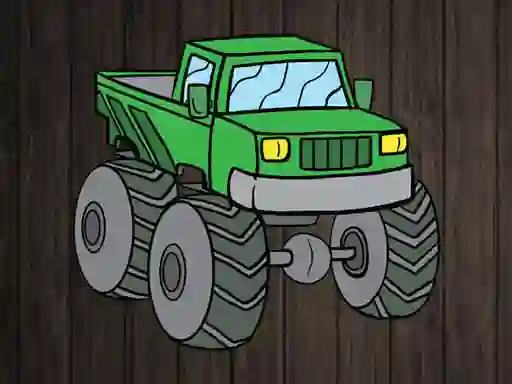 Spel Monster Truck Jigsaw aanlyn