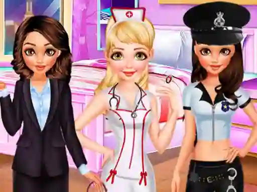 Spel BFF Princess Career Photoshoot aanlyn