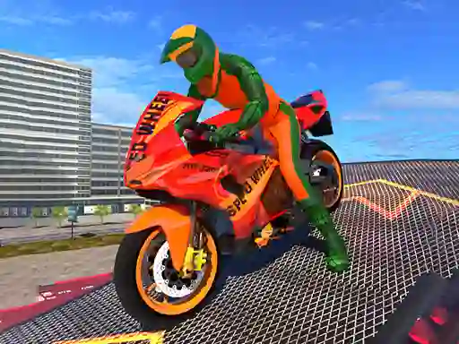 Spel Bike Stunt Driving Simulator 3d aanlyn