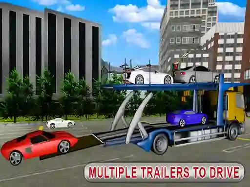 Spel Trailer Cargo Truck Offroad Transporter aanlyn