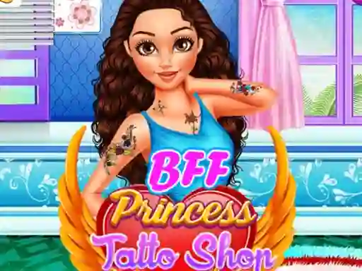 Spel BFF Princess Tattoo Shop aanlyn