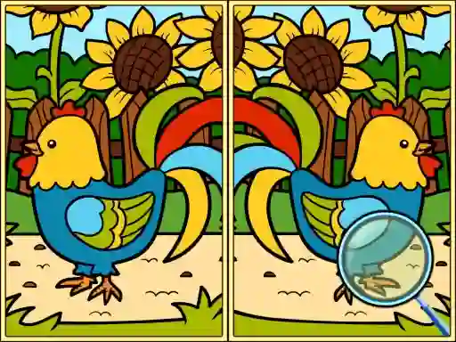 Spel Spring Differences aanlyn