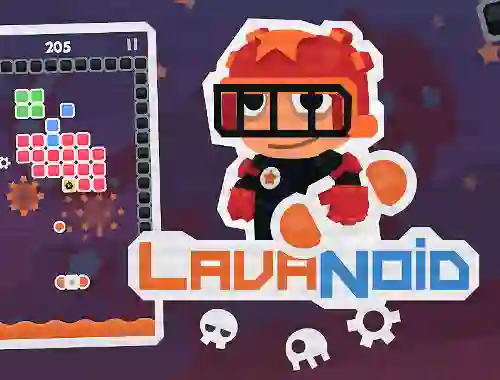 Spel LavaNoid aanlyn