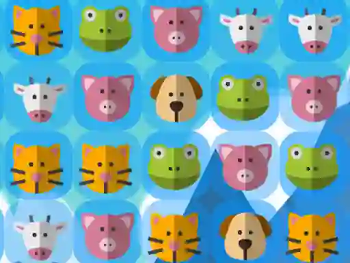 Spel Animal Kingdom Match 3 aanlyn