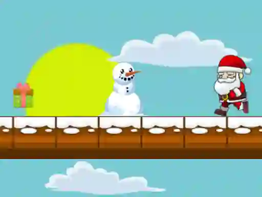 Spel Running Santa aanlyn