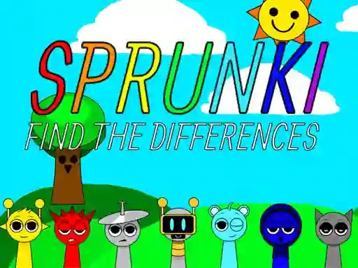 Spel Sprunki Find The Differences aanlyn