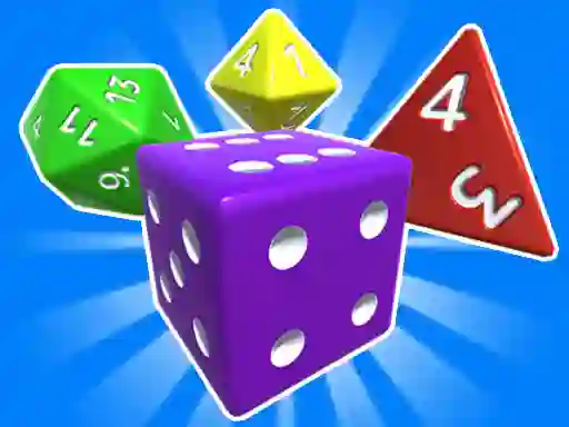 Spel Idle Dice 3D: Incremental Game aanlyn