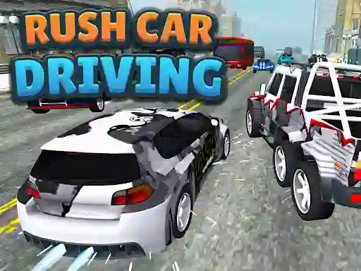 Spel Rush Car Driving aanlyn