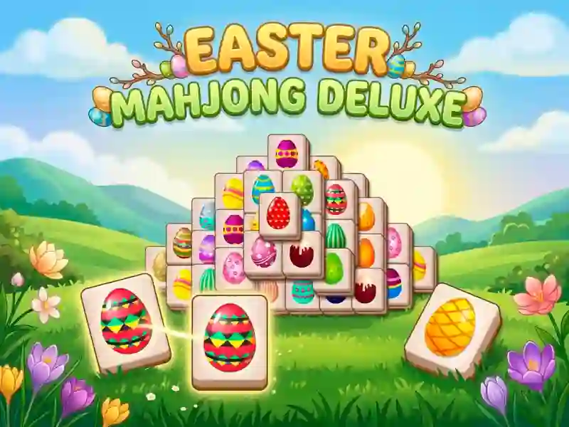 Spel Easter mahjong deluxe aanlyn
