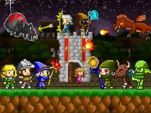 Spel Mini Guardians: Castle Defense aanlyn