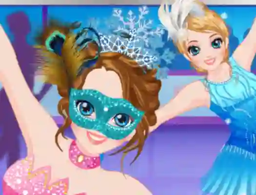 Spel Ice Skater Princess Dressup aanlyn