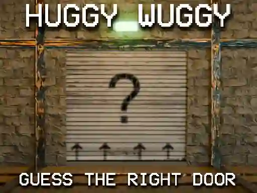 Spel Huggy Wuggy Guess the right door aanlyn