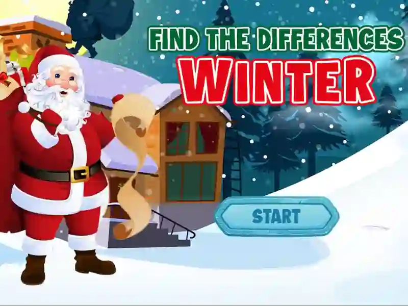 Spel Find The Differences Winter aanlyn