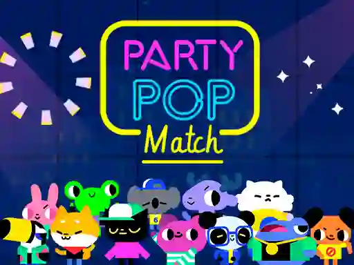 Spel Party Pop Match aanlyn