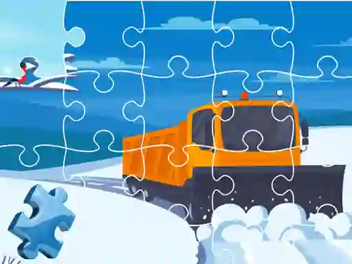 Spel Winter Trucks Jigsaw aanlyn