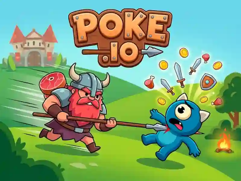 Spel Poke.io aanlyn