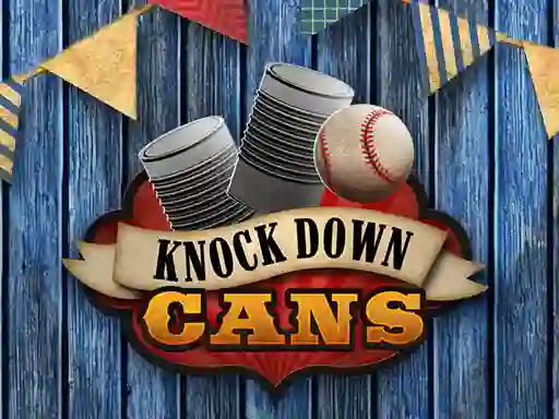 Spel Knock Down Cans aanlyn