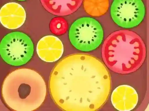 Spel WaterMelon Merge aanlyn