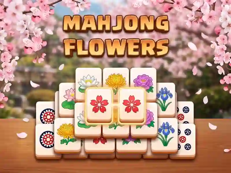 Spel Mahjong Flowers aanlyn