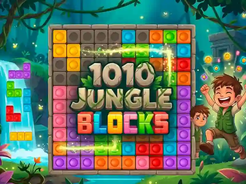 Spel 1010 Jungle Blocks aanlyn