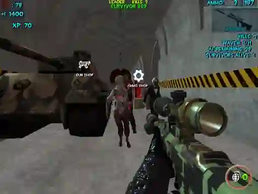 Spel Zombie Apocalypse Bunker Survival Z aanlyn