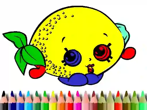 Spel Back To School: Fruits Coloring Book aanlyn
