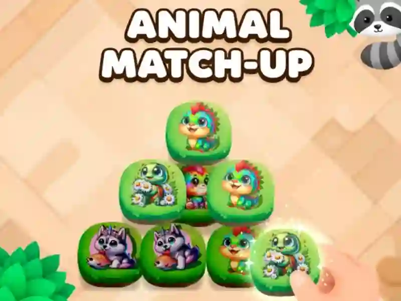 Spel Animal Match-Up aanlyn
