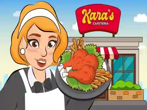 Spel Kara's Cafeteria aanlyn